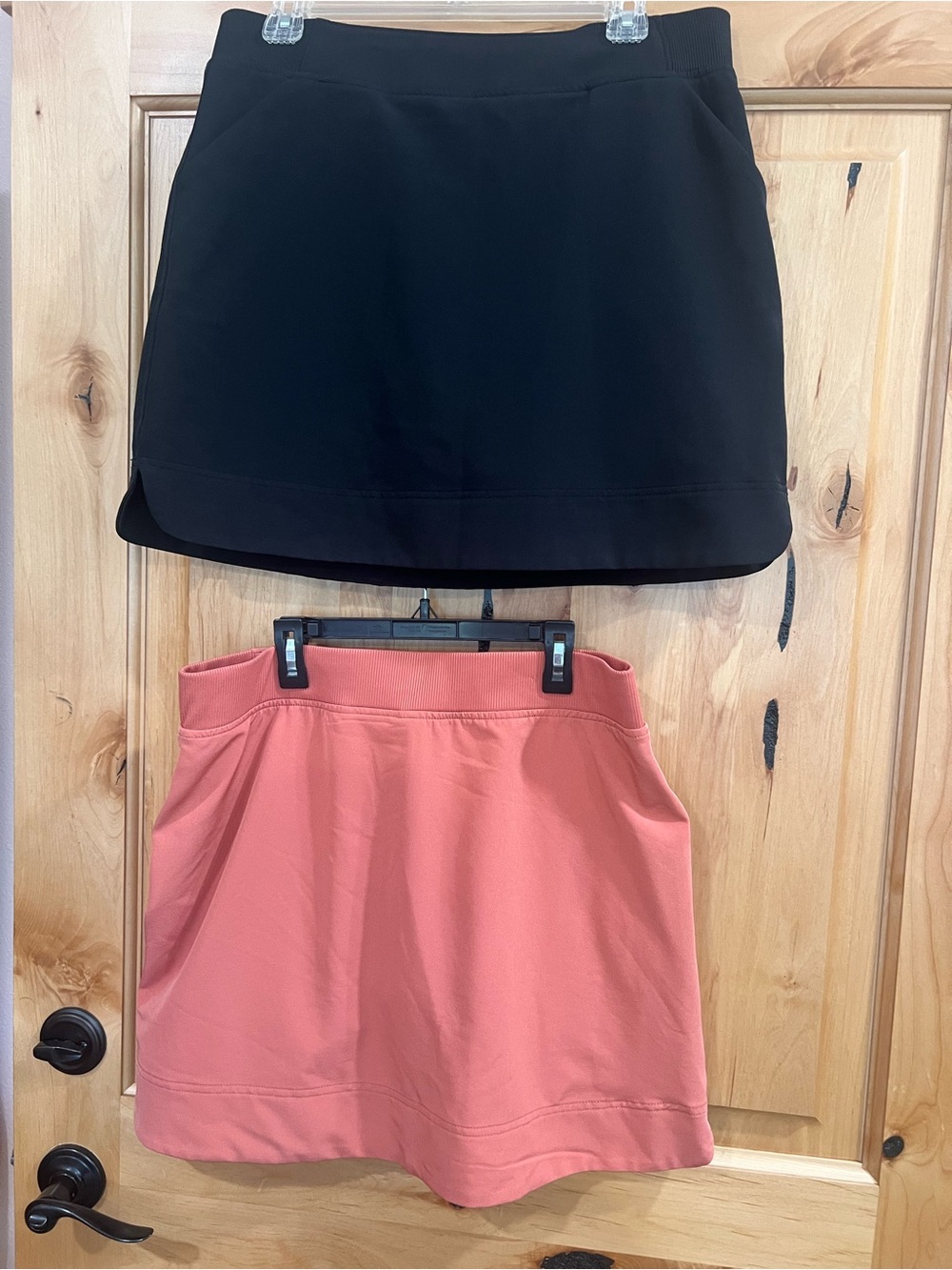 32 Degrees 2 Pack Skorts - Black & Coral